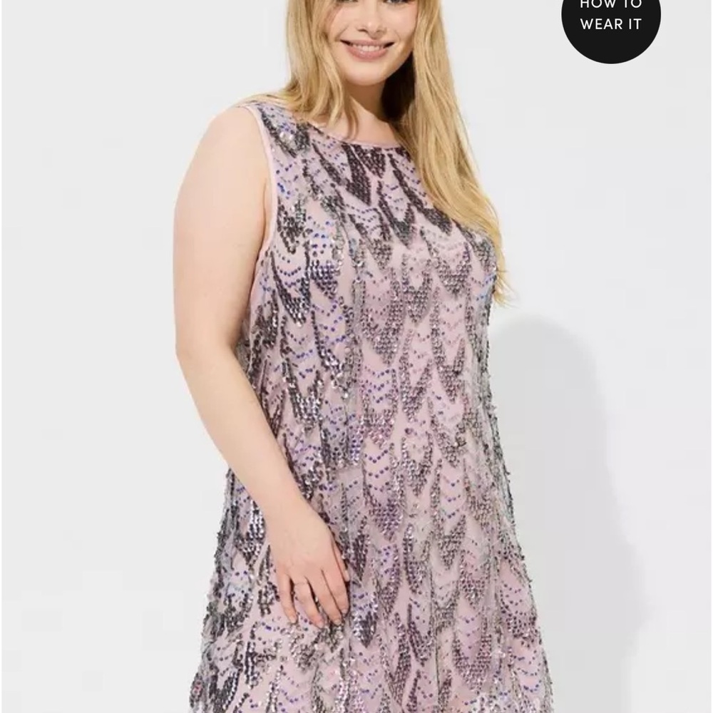 Torrid Sequin Mini Dress
